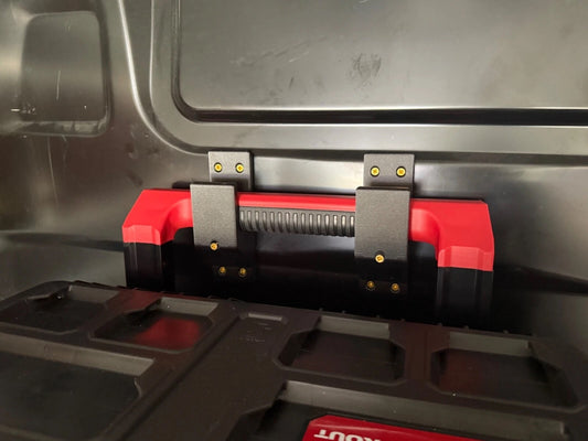 Milwaukee Packout Trolley Storage Hooks - 3D Printed in Reinforced Carbon Fibre PETG - Heavy Duty