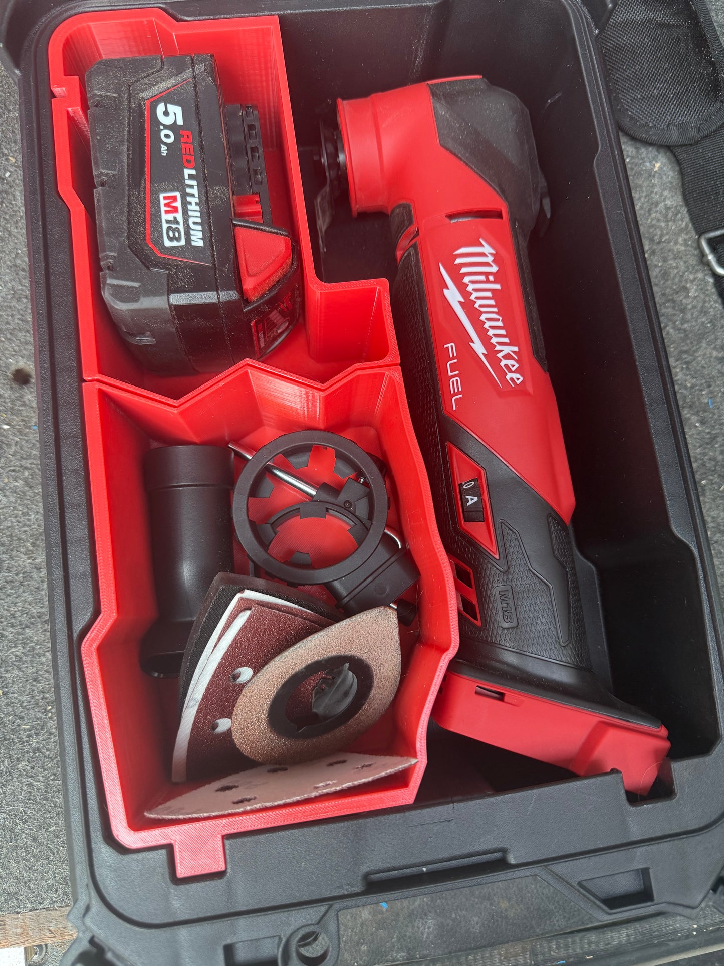 Milwaukee Packout Compact Organiser M18 Fuel Multitool Insert V2