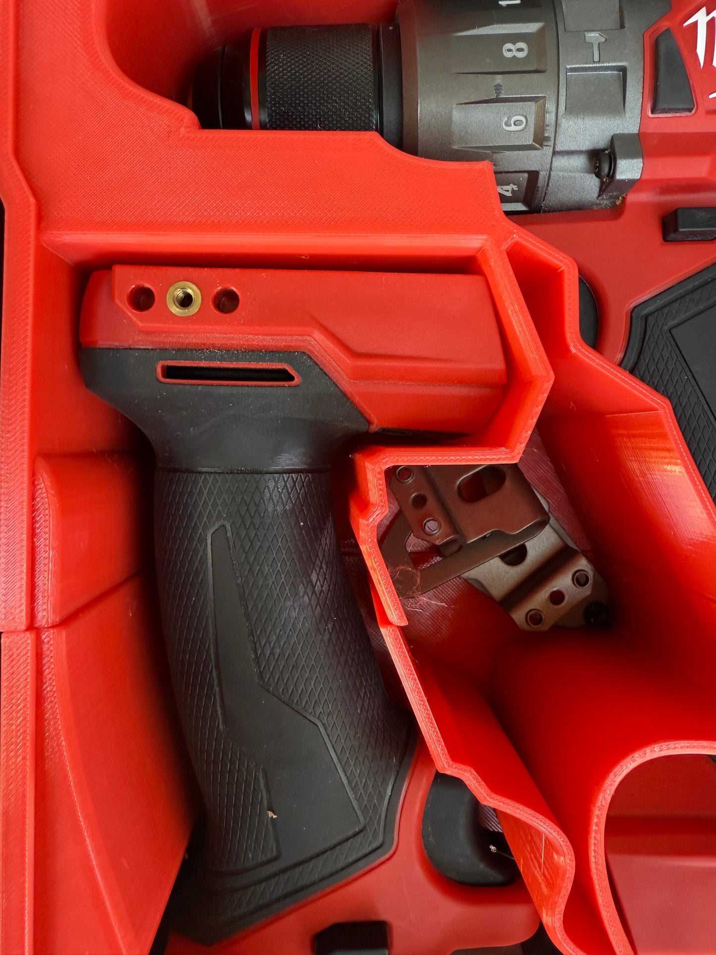 Milwaukee Packout Compact Organiser Insert For M18FID3 Fuel Impact Driver + M18FPD3-0 Combi Drill