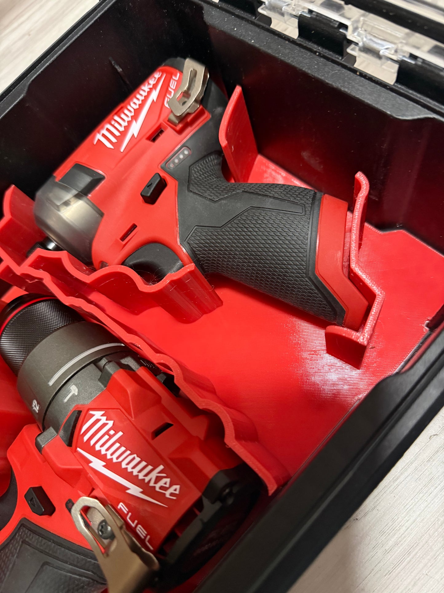 Insert for the Milwaukee Packout Compact Organiser and Milwaukee M12 M12FID2-0  Fuel Impact/FPD2-0 Combi Drill