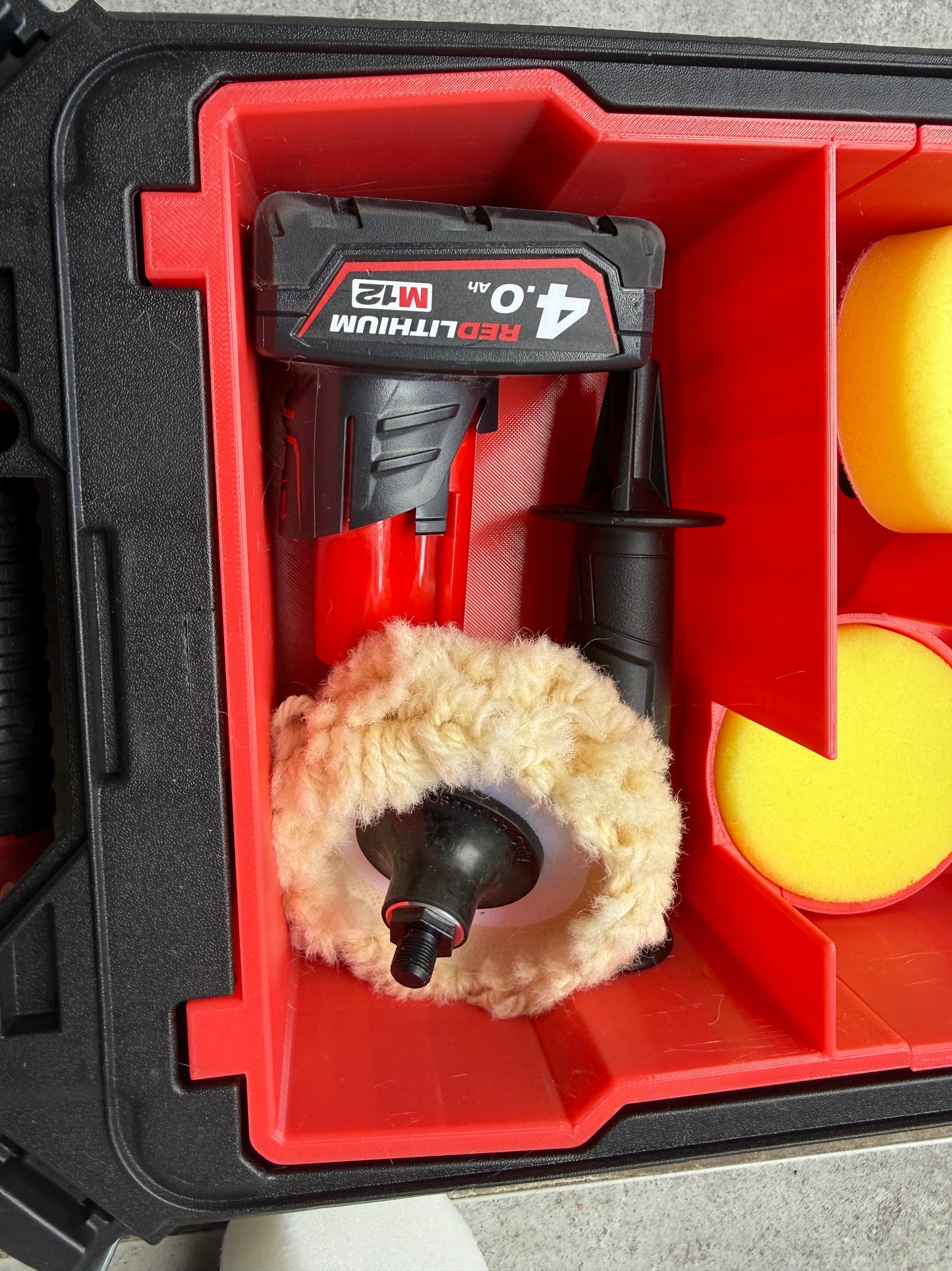 Inserts for Milwaukee Packout Compact Organiser Compatible for the  Milwaukee BPS-0 Sander/Polisher