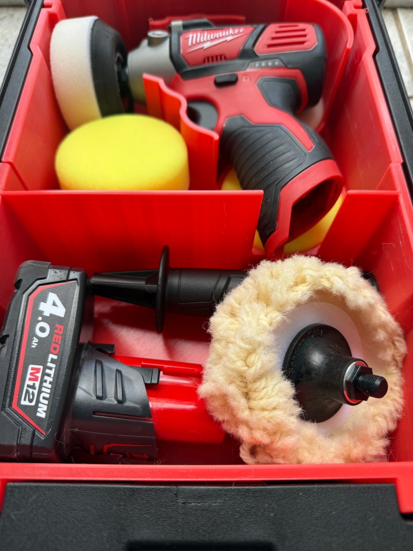 Inserts for Milwaukee Packout Compact Organiser Compatible for the  Milwaukee BPS-0 Sander/Polisher