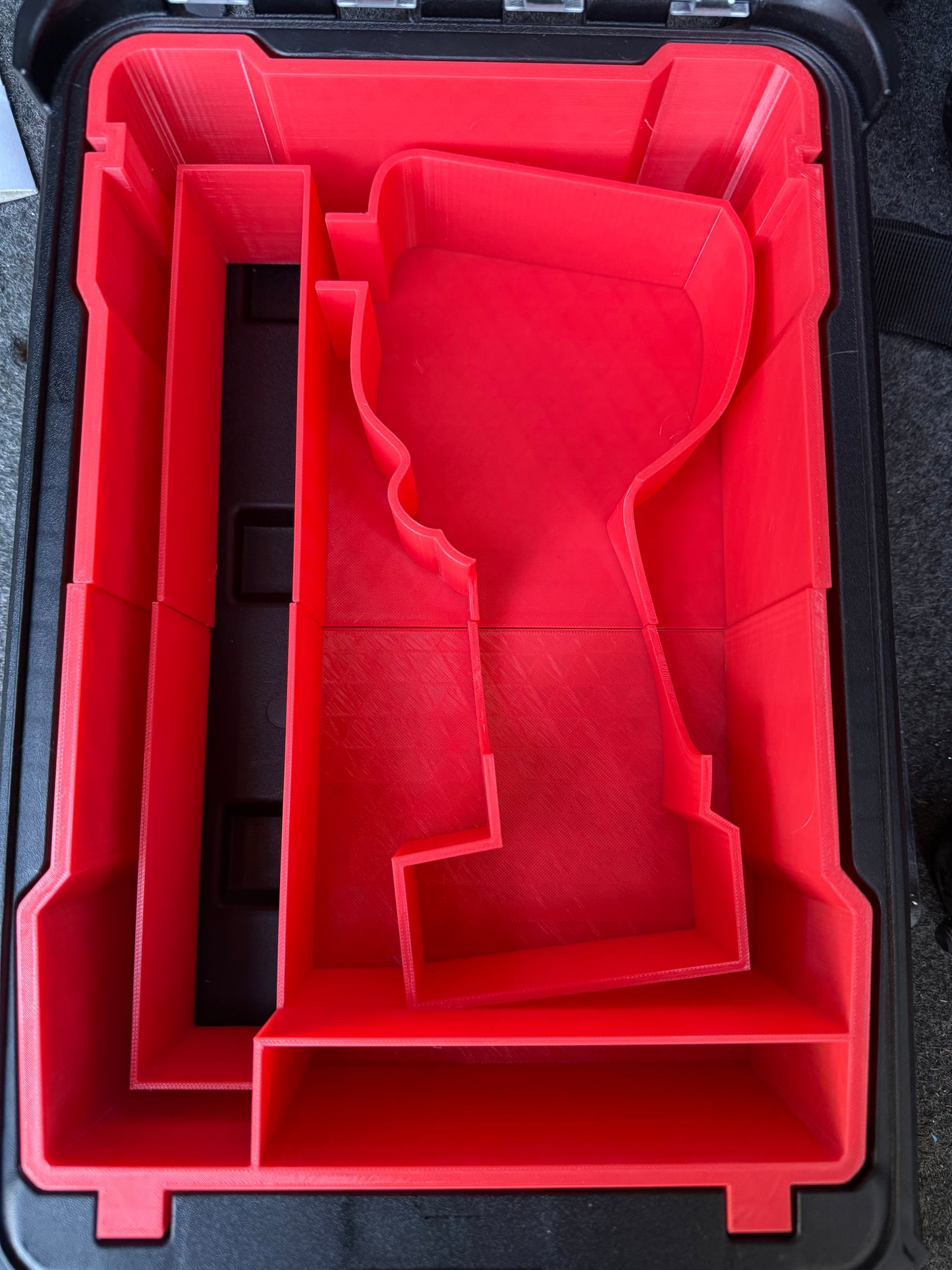 Inserts Compatible with Milwaukee Packout Compact Organiser and M12FCIWF38G3-0 Impact Wrench Plus Milwaukee Sockets