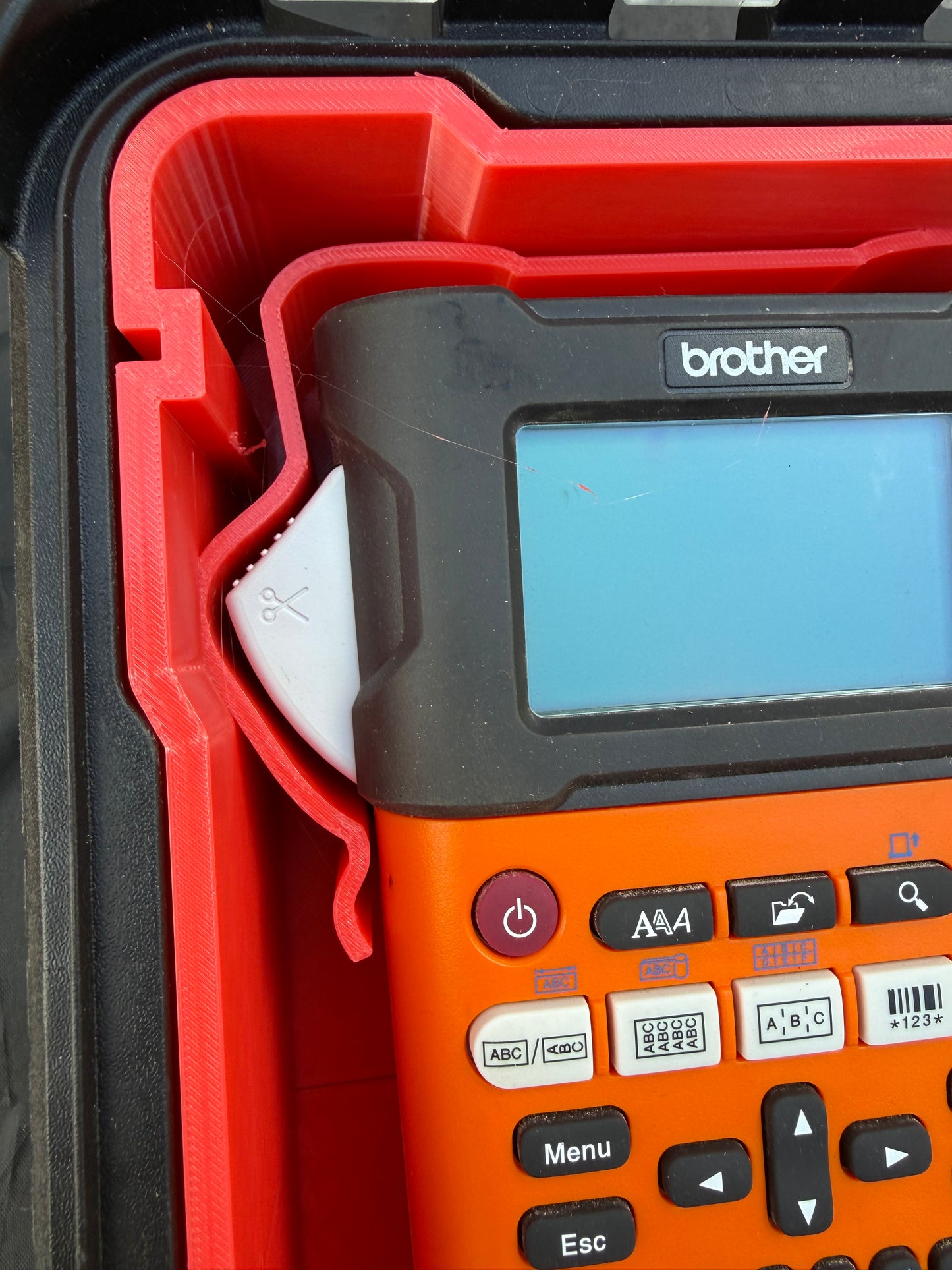 Milwaukee Packout Compact Organiser Insert For the Brother PT-E300VP Label Printer