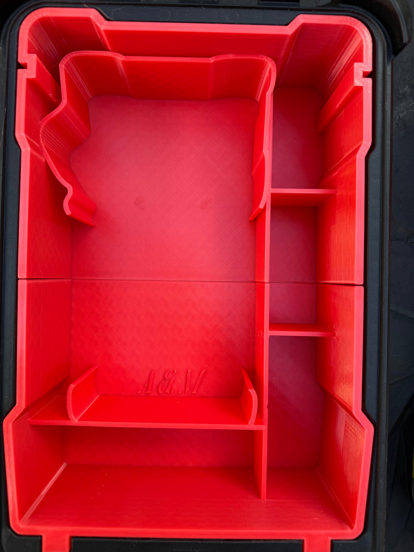 Milwaukee Packout Compact Organiser Insert For the Brother PT-E300VP Label Printer