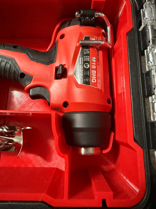 Insert Compatible with the Packout Compact Organiser for the M18 BHG Milwaukee Heat Gun