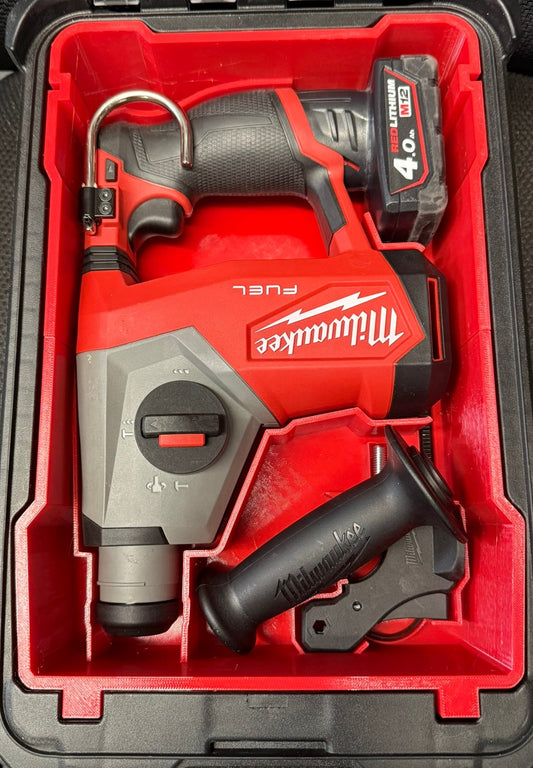 Milwaukee Packout Compact Organiser INSERT Compatible with the M12 SDS Fuel Hammer Drill