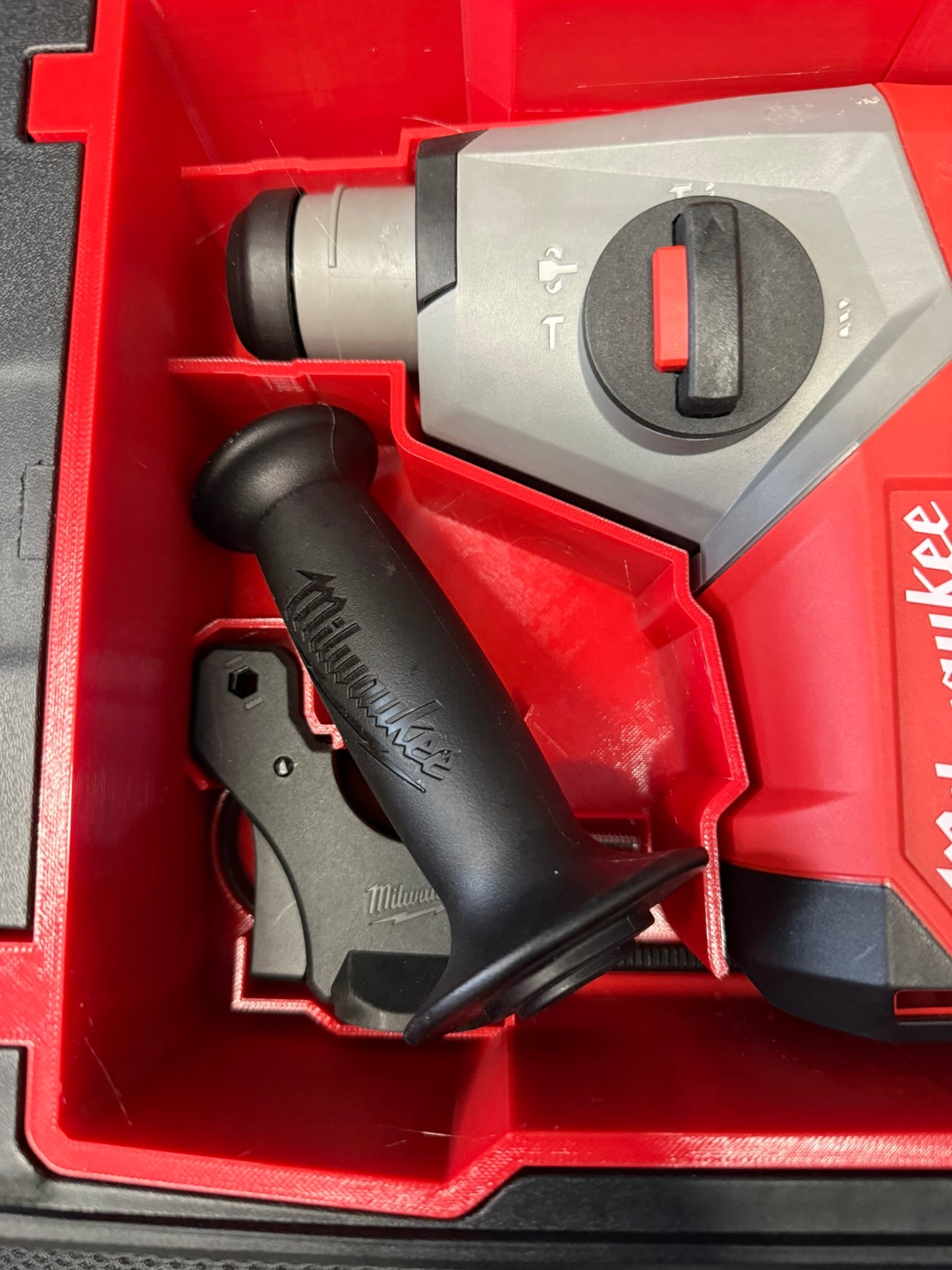 Milwaukee Packout Compact Organiser INSERT Compatible with the M12 SDS Fuel Hammer Drill
