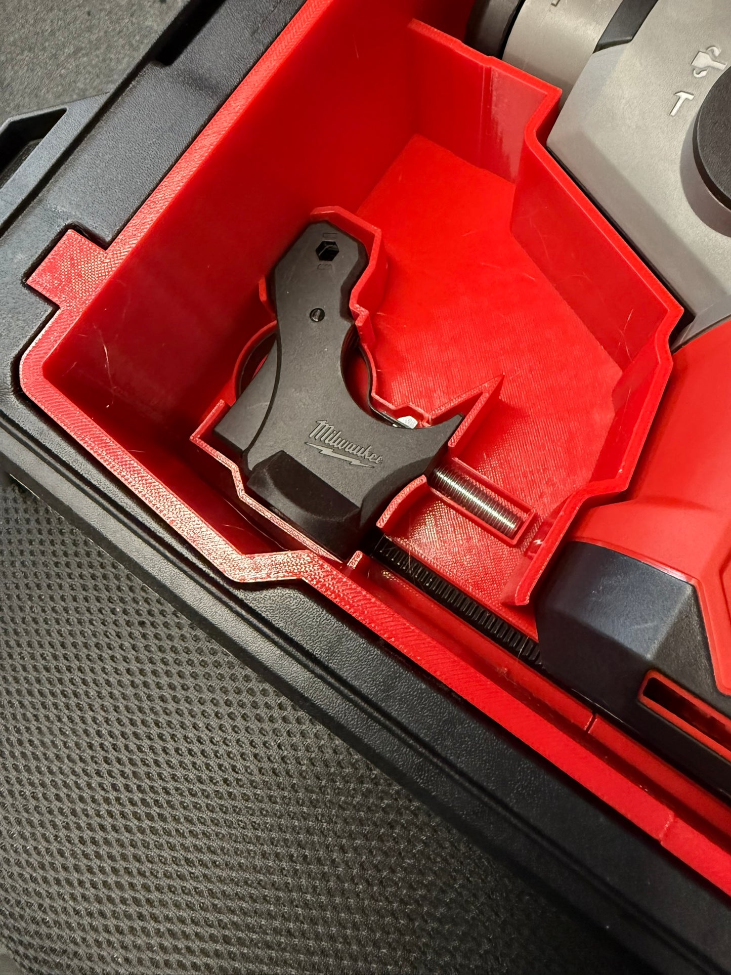 Milwaukee Packout Compact Organiser INSERT Compatible with the M12 SDS Fuel Hammer Drill
