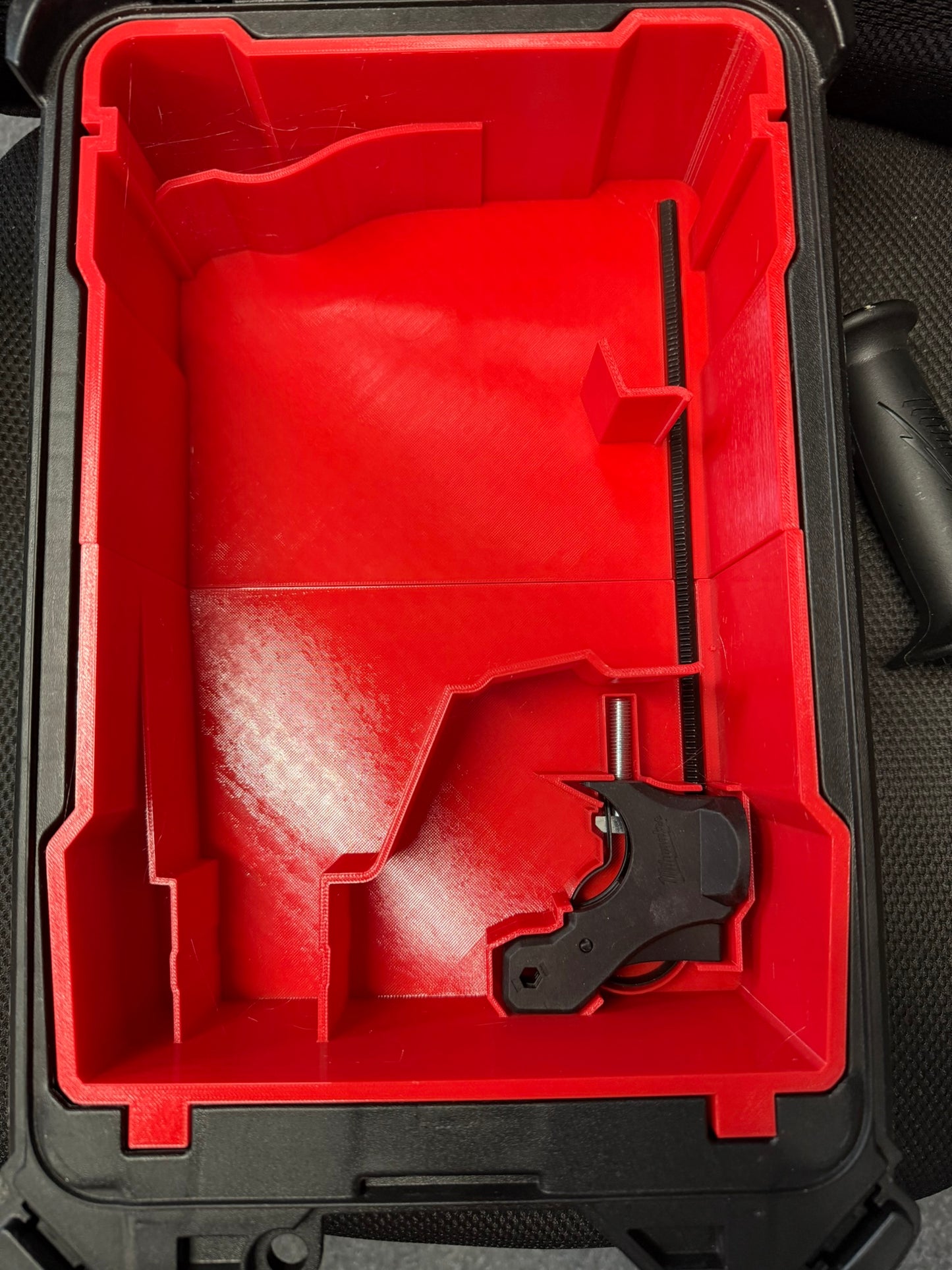 Milwaukee Packout Compact Organiser INSERT Compatible with the M12 SDS Fuel Hammer Drill