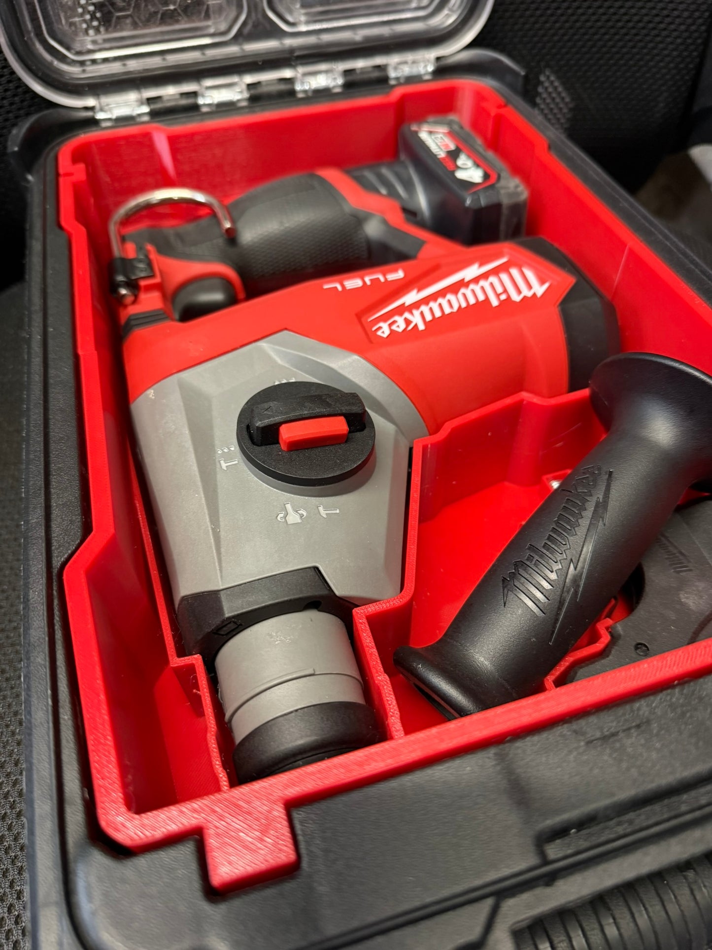 Milwaukee Packout Compact Organiser INSERT Compatible with the M12 SDS Fuel Hammer Drill