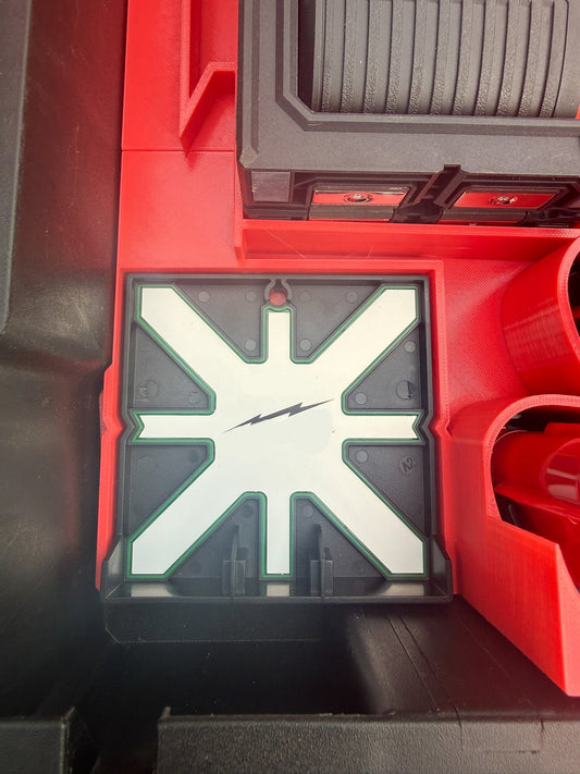 Milwaukee Packout Compact Organiser INSERT Compatible with M12CLLP-0C Laser Level