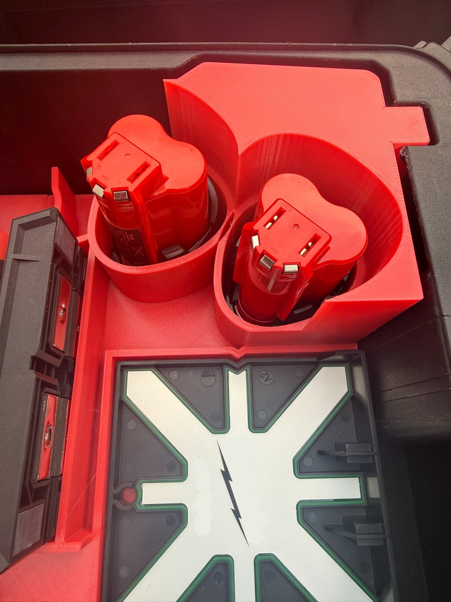 Milwaukee Packout Compact Organiser INSERT Compatible with M12CLLP-0C Laser Level